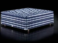Sommier bed in 2000T Hastens fabric