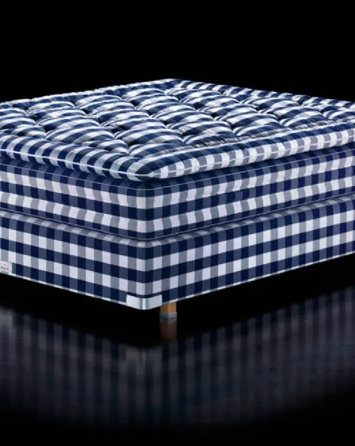Sommier bed in 2000T Hastens fabric
