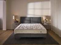 Katherine fabric bed by Vispring