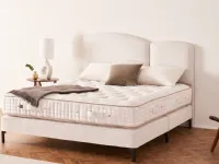 Bed in Palladio fabric by Vispring