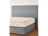 Bed with Berkeley headboard by Vispring