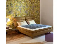 Brera Bed with Upholstered Fabric by Midsummer Milano