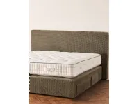 Burlington fabric bed by Vispring