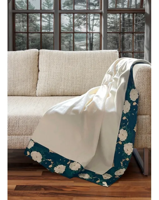 Camelia Cashmere Throw by Midsummer Milano