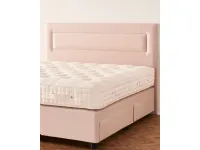 Bed with Enyo headboard by Vispring