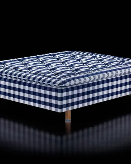 Hastens Excel fabric upholstered bed frame