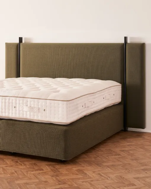 Gate fabric bed by Vispring