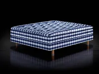 Hastens Maranga fabric upholstered bed