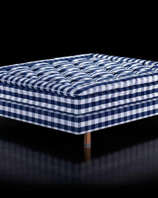 Hastens Maranga fabric upholstered bed