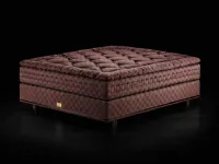 Marwari Sommier Bed in Hastens Fabric