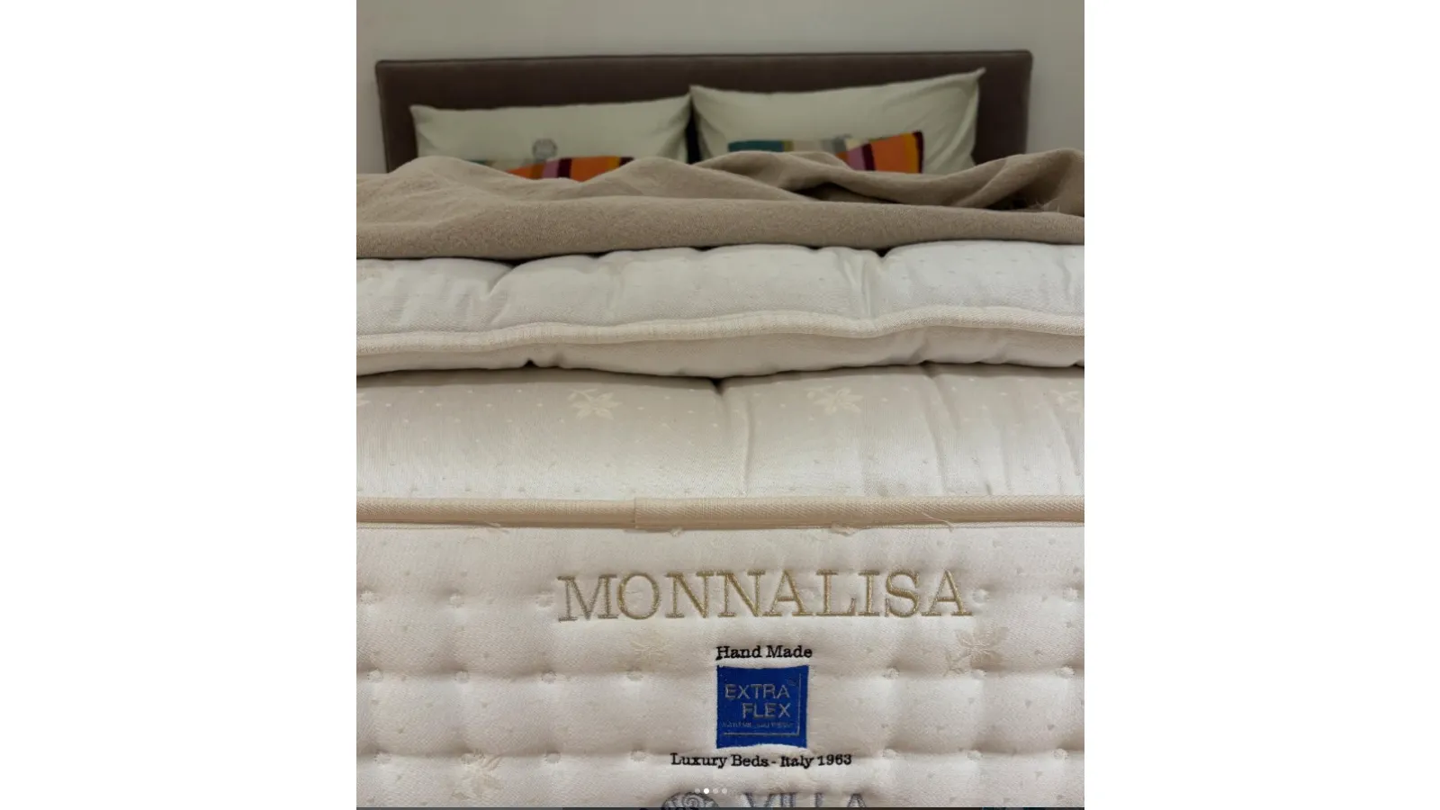 Natural latex-free beds Made in Italy