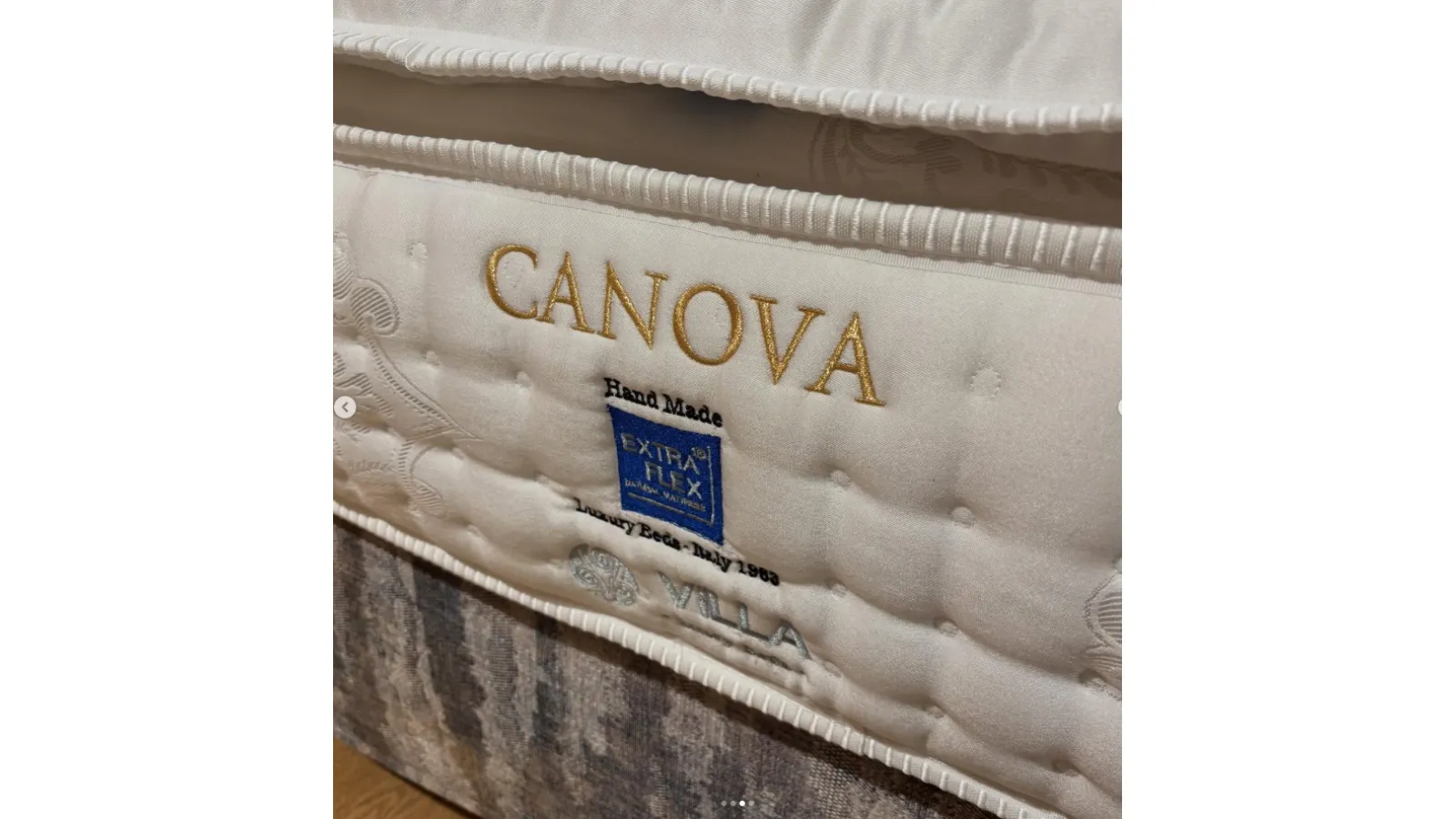 Natural latex-free beds Made in Italy