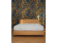 Fabric bed with Puro headboard by Midsummer Milano