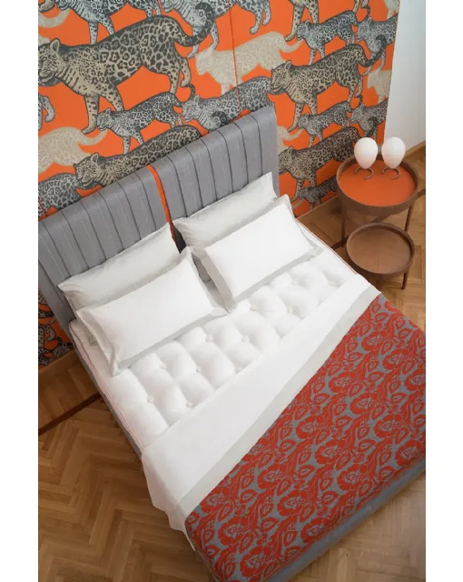 Midsummer Milano White and Grey Bedding Set