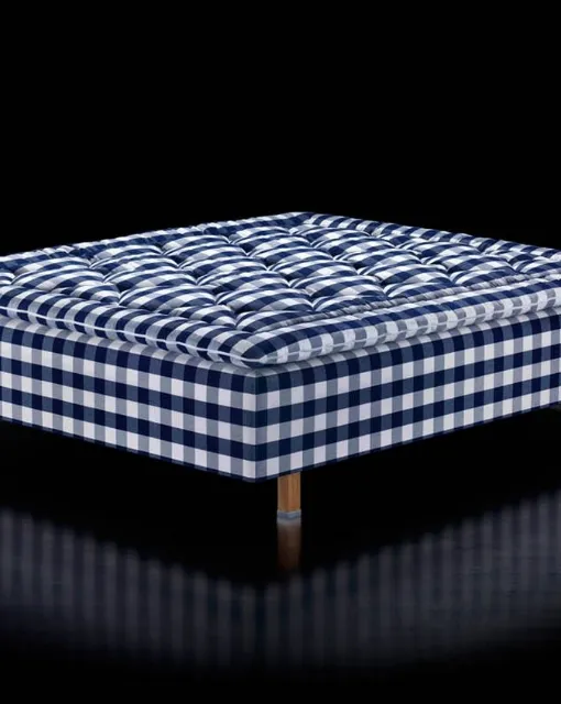 Sommier bed in Superia fabric by Hastens