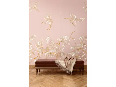 Herons Panel decorative panel by Midsummer Milano