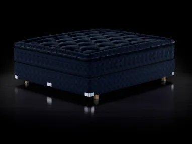 2000T horsehair bed by Hastens by Villa Luxury Beds Milano