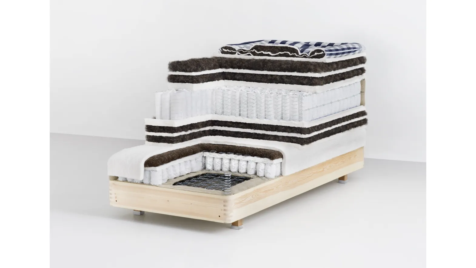 2000T pocket spring mattress by Hastens